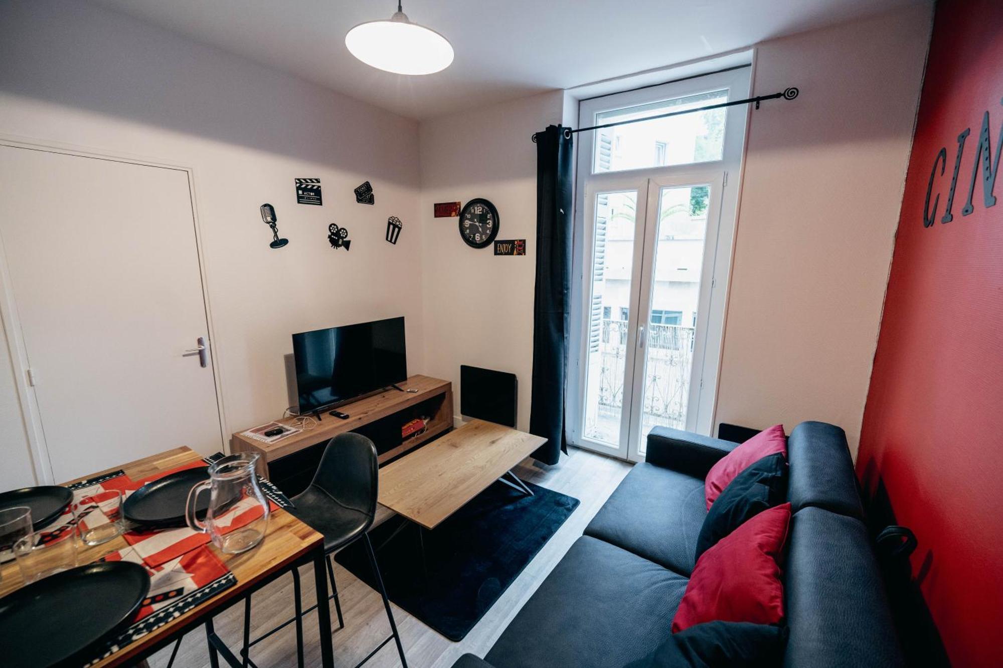 Ferienwohnung Le Sejour Cine-Proche Du Centre-Wifi-Parking Lourdes Zimmer foto